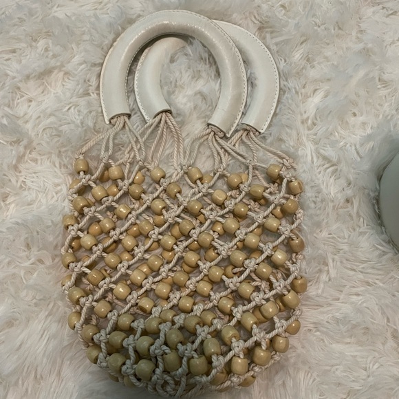 Gorgeous STAUD white Moreau leather bucket bag - Picture 11 of 16